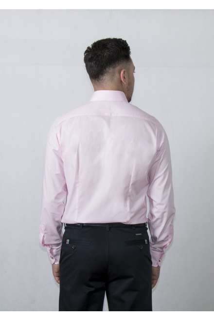 Camisa vestir Confort line rosa