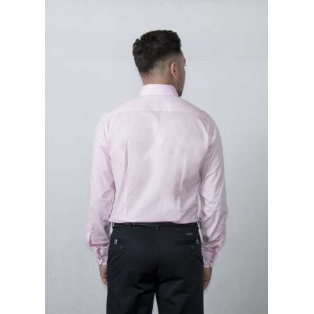 Camisa vestir Confort line rosa