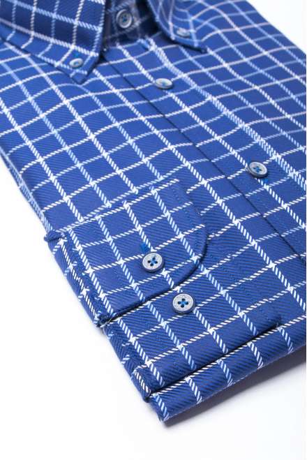 Camisa button down cuadro ventana