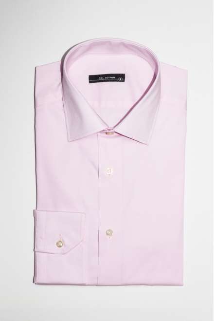 Camisa vestir Confort line rosa