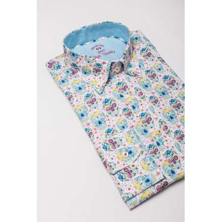 Camisa calaveras