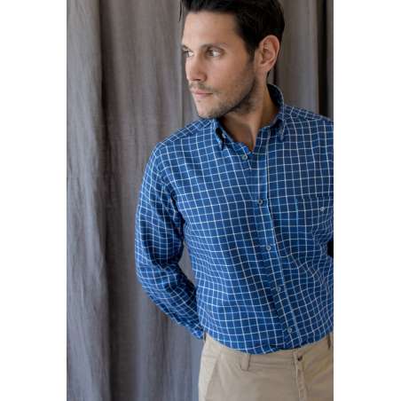 Camisa button down cuadro ventana