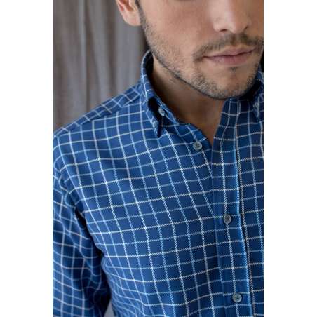 Camisa button down cuadro ventana