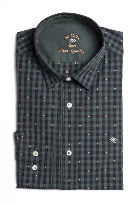 CAMISA POPELIN CUADRO VICHY...