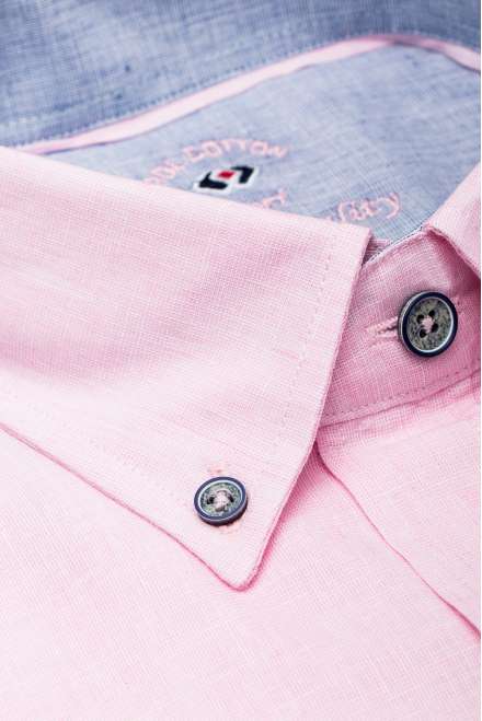 CAMISA CASUAL ROSA