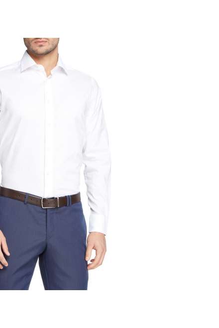 CAMISA VESTIR BLANCO RAYA