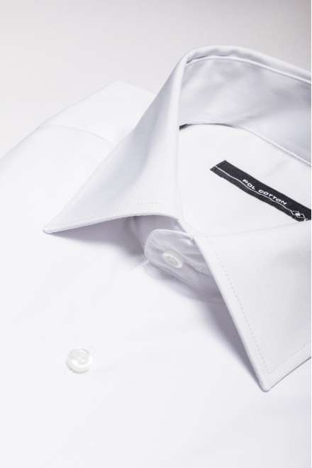 CAMISA VESTIR BLANCO LISO