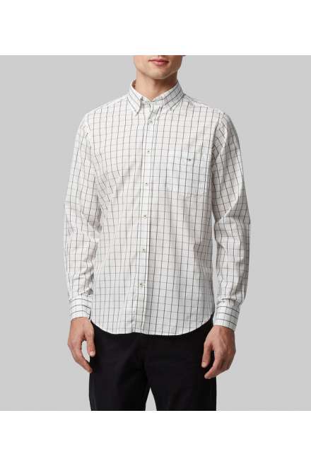 CAMISA CUADRO VENTANA GRIS...