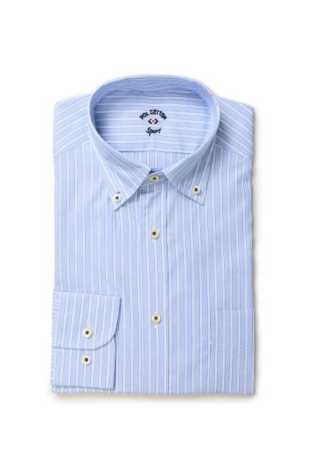 CAMISA AZUL RAYA PIJAMA